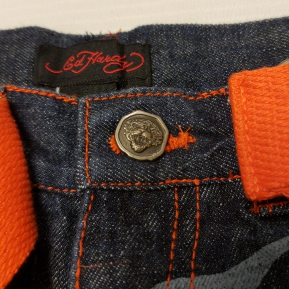 Ed Hardy Dark Blast Denim BoyJeans - Picture 2 of 7